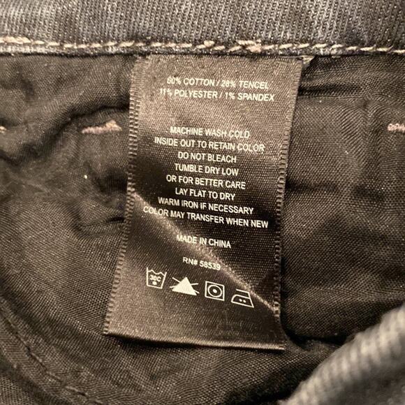 KUT FROM THE KLOTH Embellished Sequin Black Skinny Jeans 6 - Picture 7 of 8